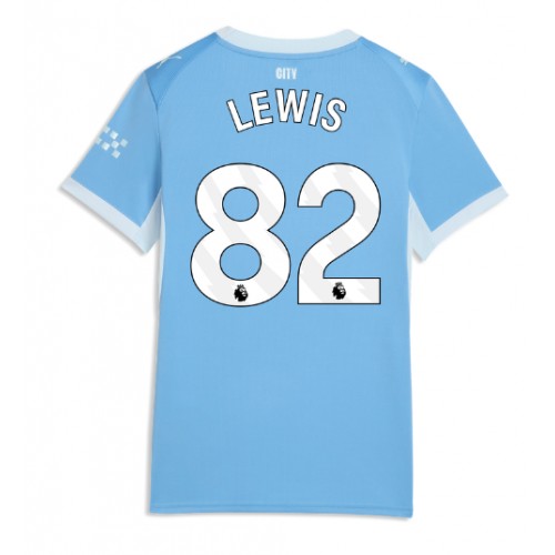 Zenski Nogometni Dres Manchester City Rico Lewis #82 Domaci 2026-27 Kratak Rukav